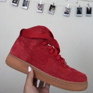 nike air force red velvet